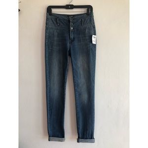 Charlotte Ruse High waisted blue jeans size 2